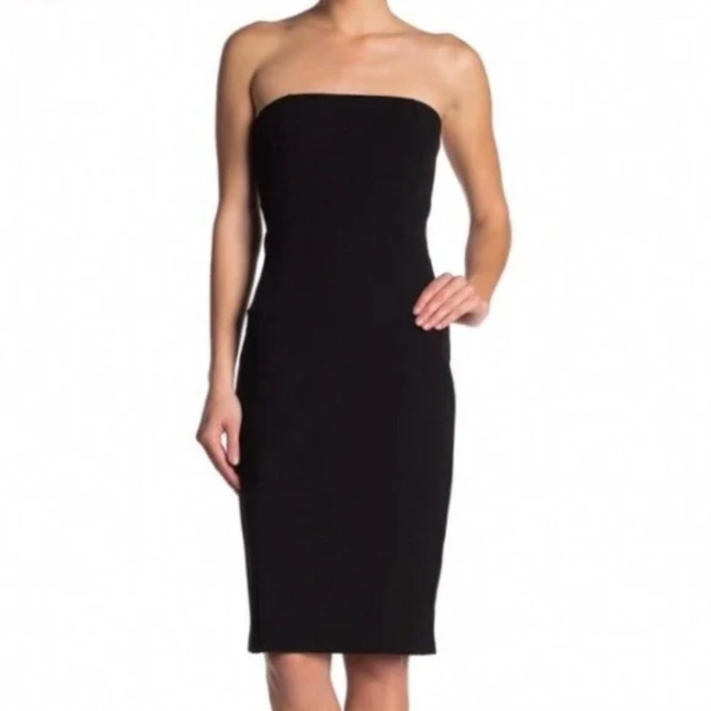 NWT Theory Babette Strapless Bodycon Dress